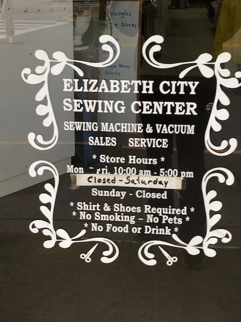 Sewing Center Small Town USA