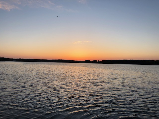St Marys River sunset